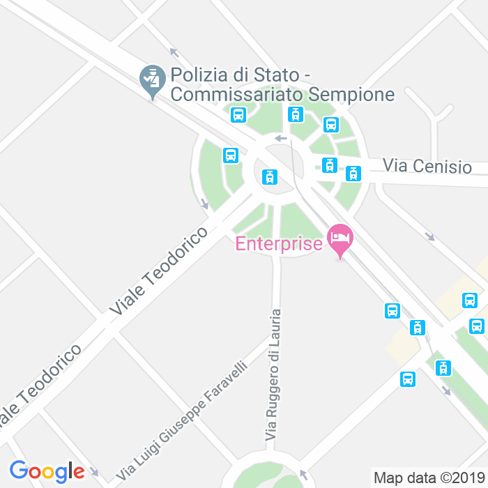 CAP di Via Telemaco Signorini a Milano