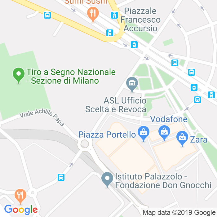 CAP di Viale Achille Papa a Milano
