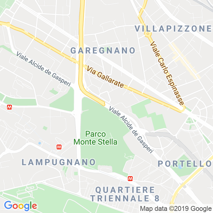 CAP di Via Alcide De Gasperi a Milano