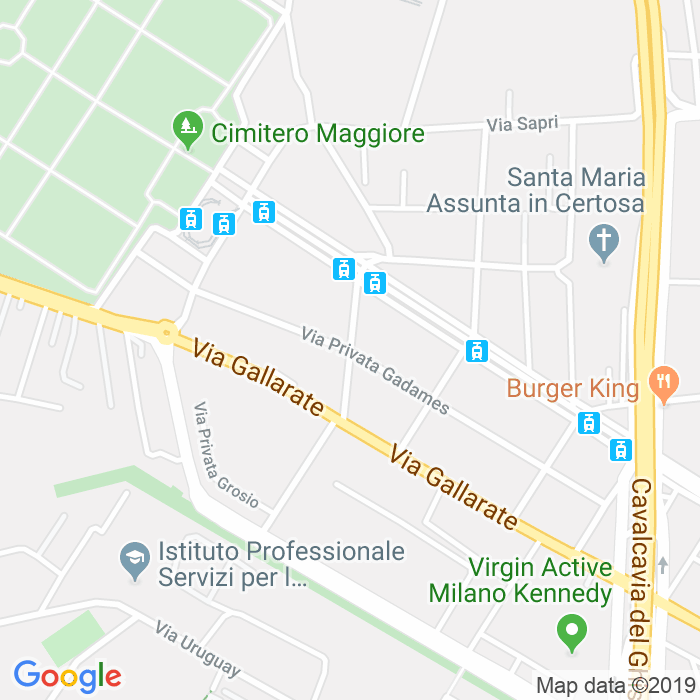 CAP di Via Gadames a Milano