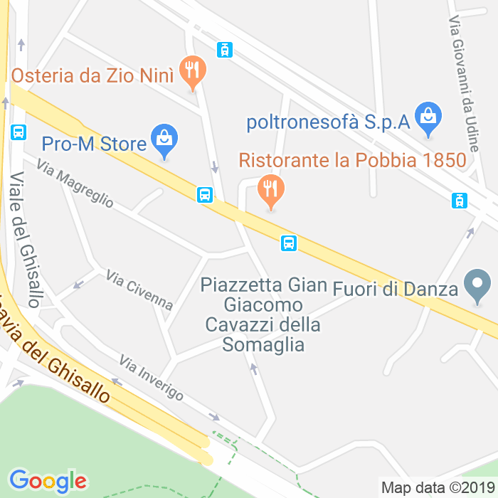 CAP di Via Pico Della Mirandola a Milano