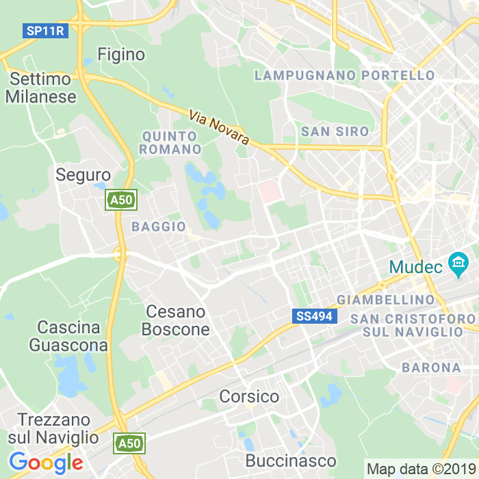 CAP di Largo Don Saturnino Villa a Milano