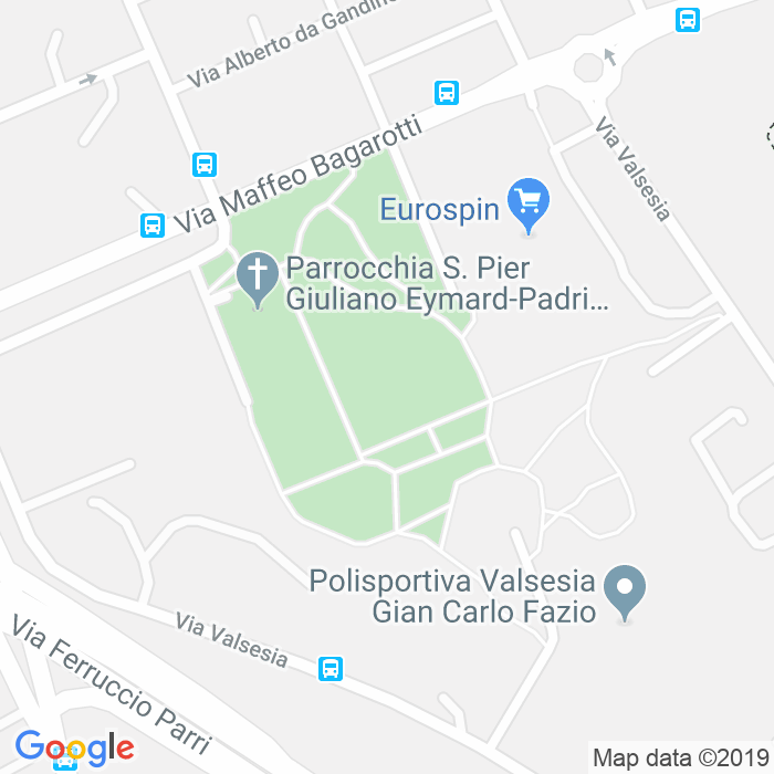 CAP di Parco Delle Vittime Italiane Nei Gulag a Milano