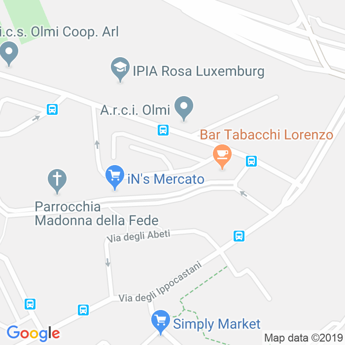 CAP di Via Dei Larici a Milano