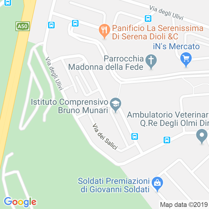 CAP di Via Dei Salici a Milano
