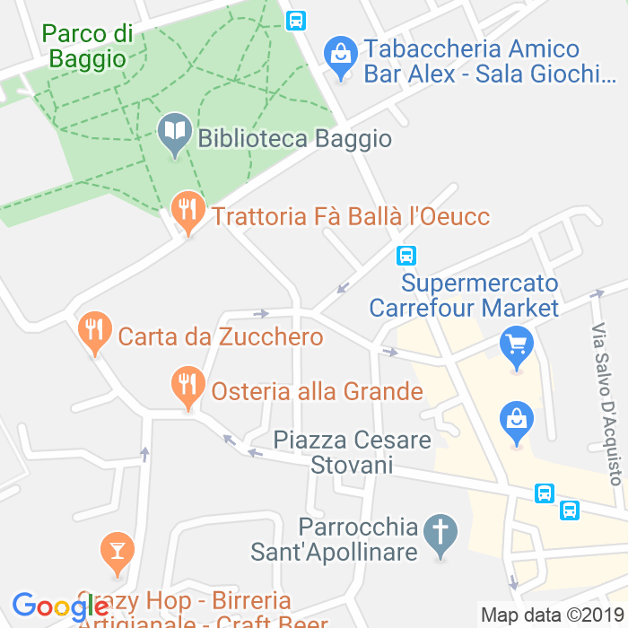 CAP di Via Masaniello a Milano