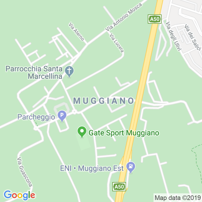 CAP di Via Muggiano a Milano