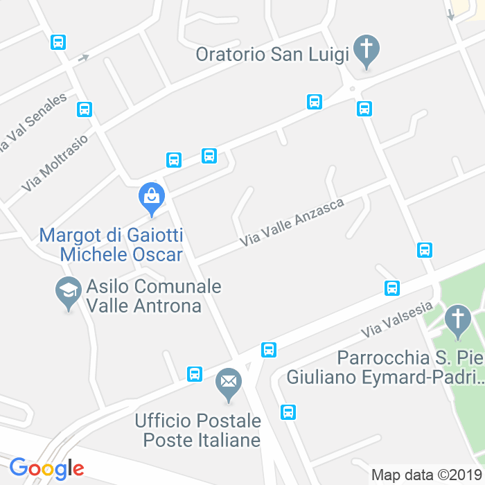 CAP di Via Valle Anzasca a Milano