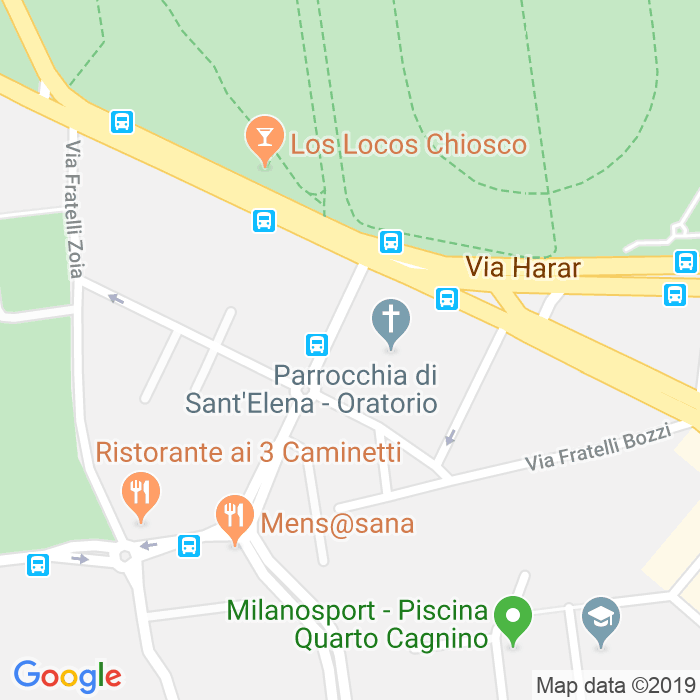 CAP di Piazza Sant'Elena a Milano