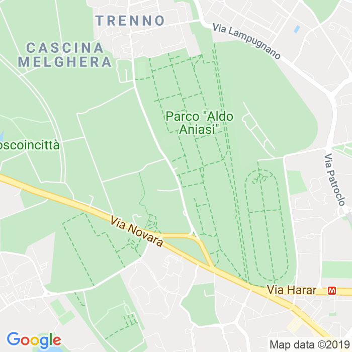CAP di Via Cascina Bellaria a Milano