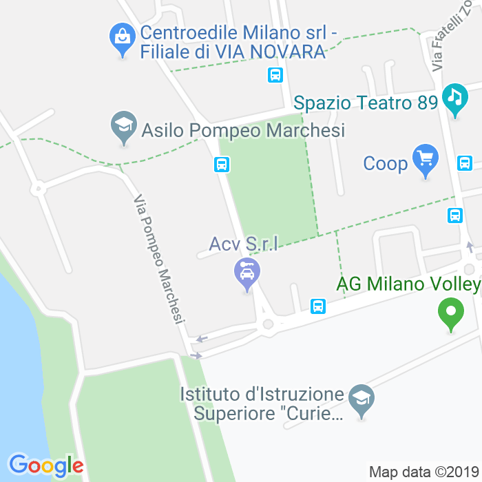 CAP di Via Remigio Paone a Milano