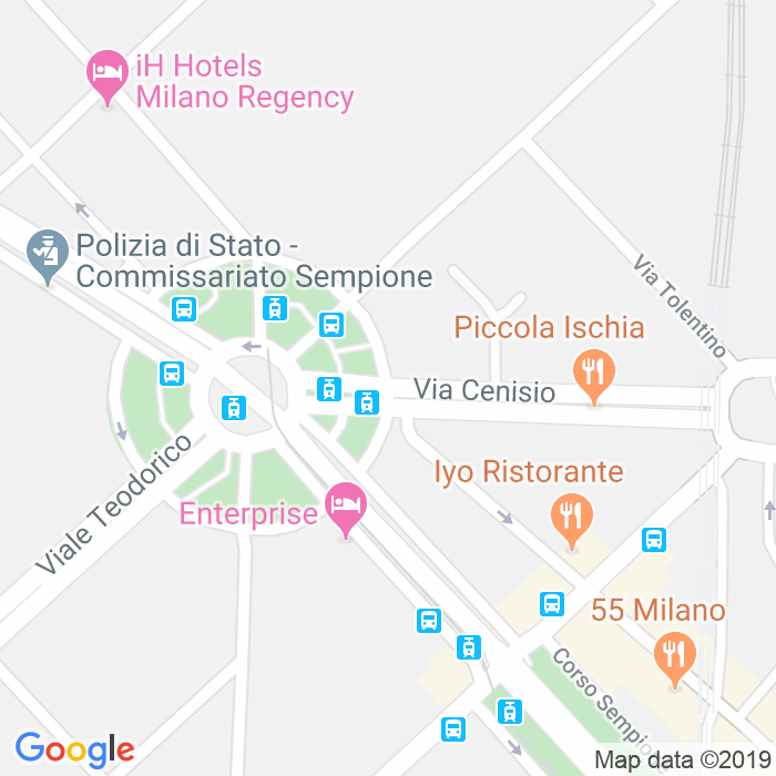 CAP di Piazza Firenze a Milano