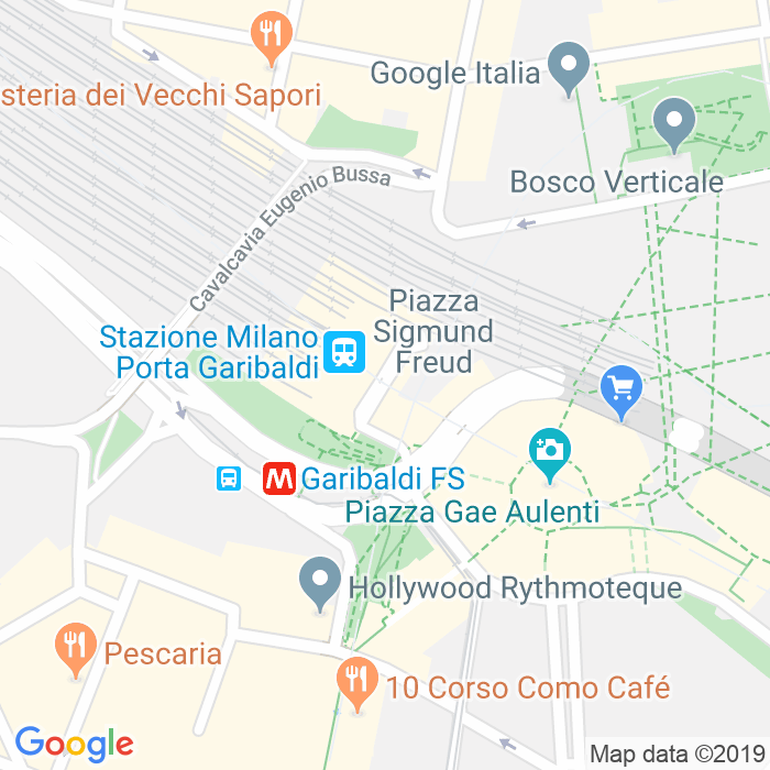 CAP di Piazza Sigmund Freud a Milano