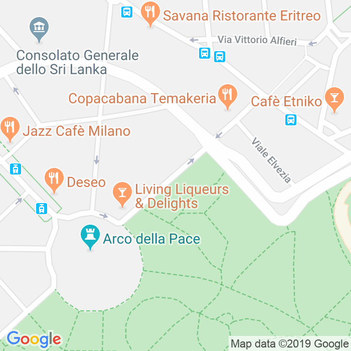 CAP di Via Agostino Bertani a Milano