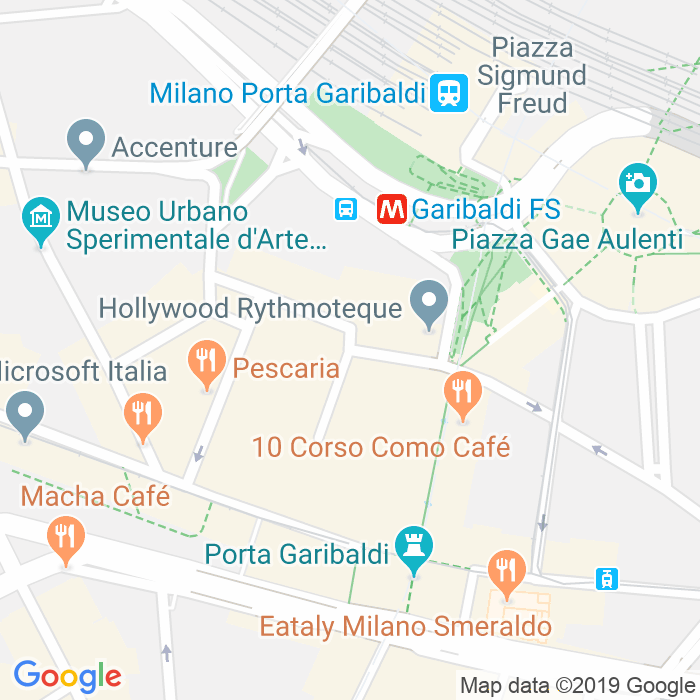 CAP di Via Alessio Di Tocqueville a Milano