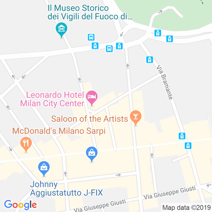 CAP di Via Aristotile Fioravanti a Milano