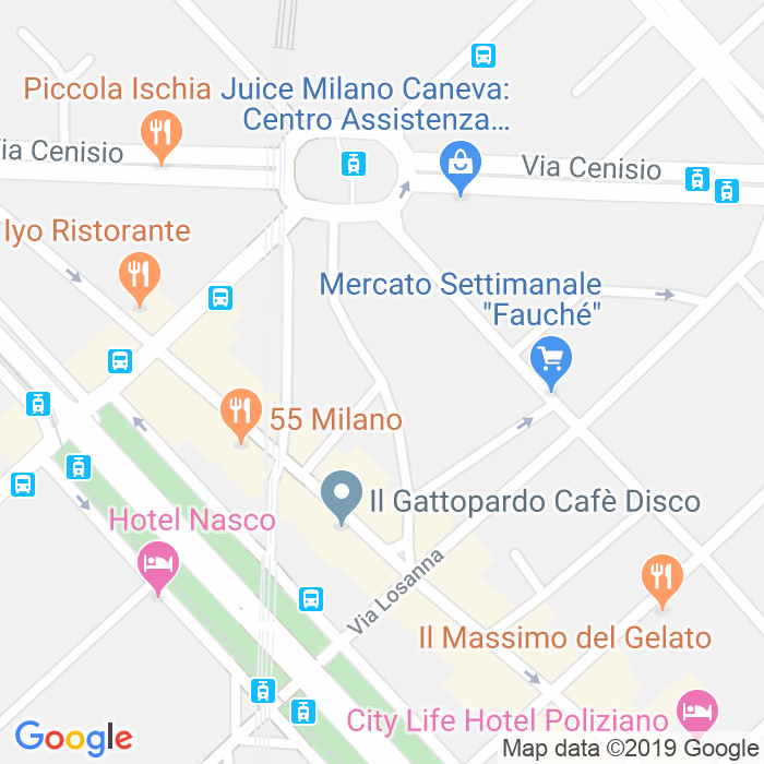 CAP di Via Bullona a Milano