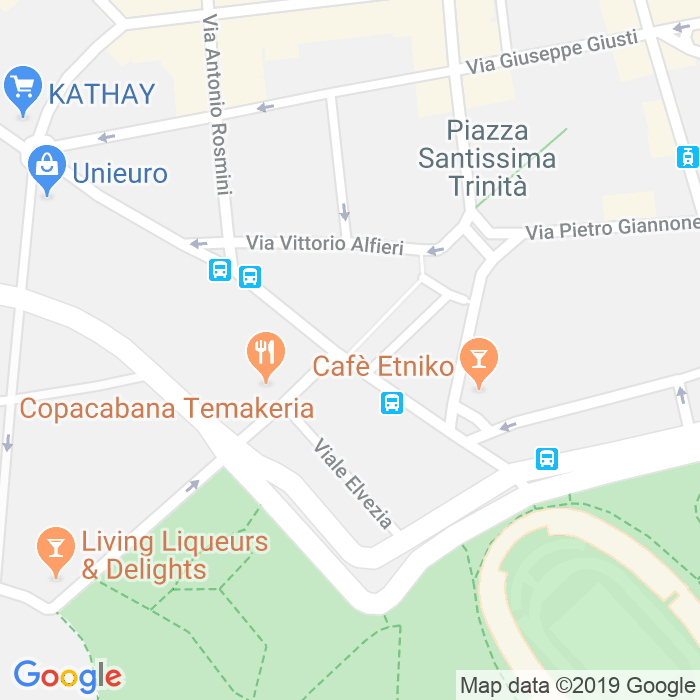 CAP di Via Cesare Cesariano a Milano