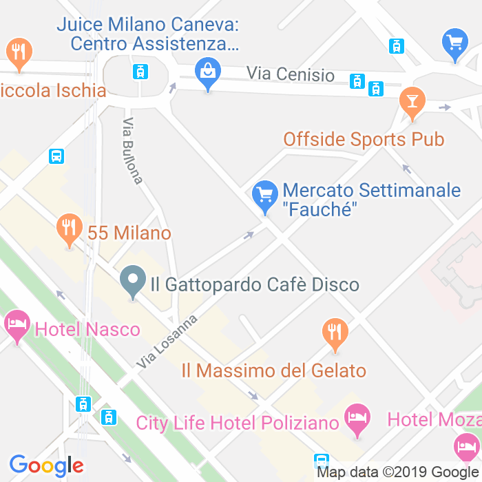 CAP di Via Della Garancetta a Milano