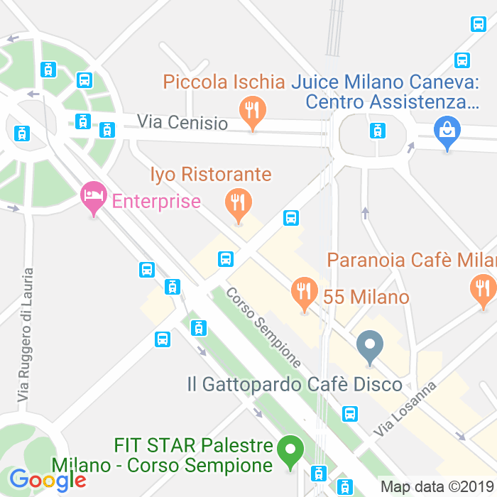 CAP di Via Ezio Biondi a Milano
