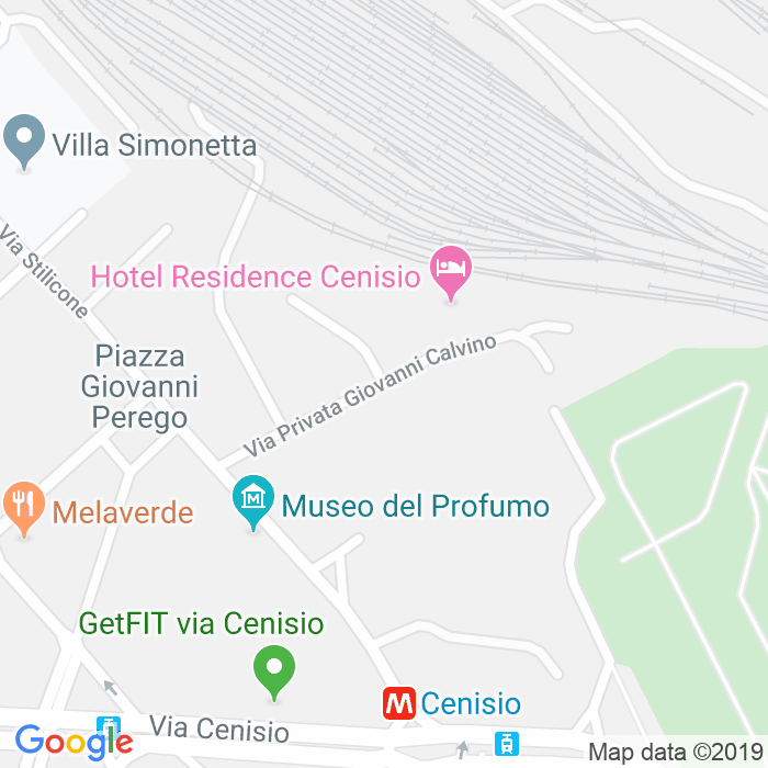 CAP di Via Giovanni Calvino a Milano