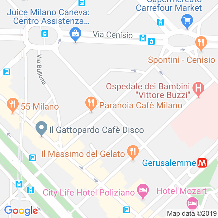 CAP di Via Losanna a Milano