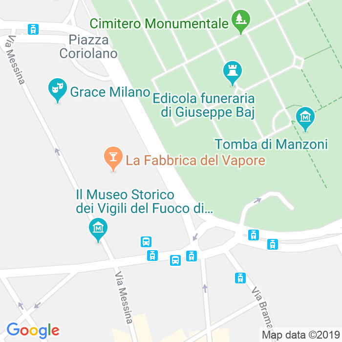 CAP di Via Luigi Nono a Milano
