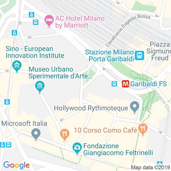 CAP di Via Massimo D'Azeglio a Milano
