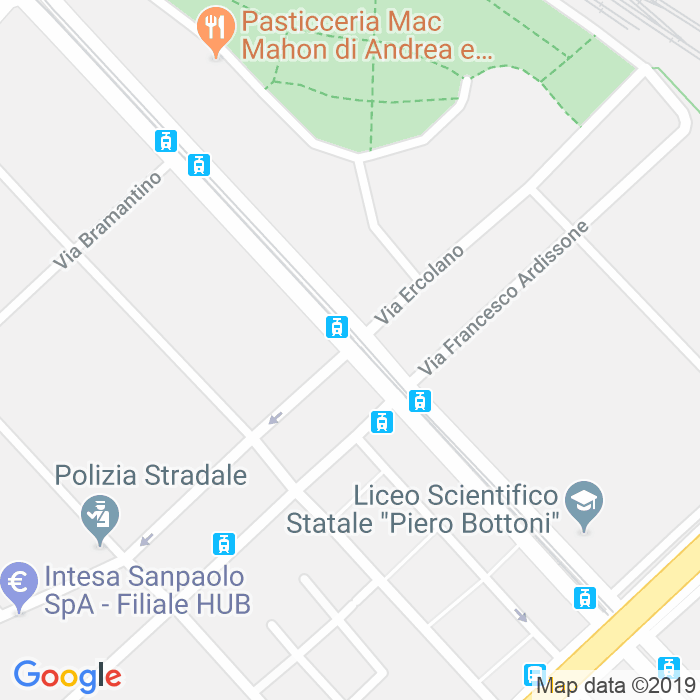 CAP di Via Campo Dei Fiori a Milano