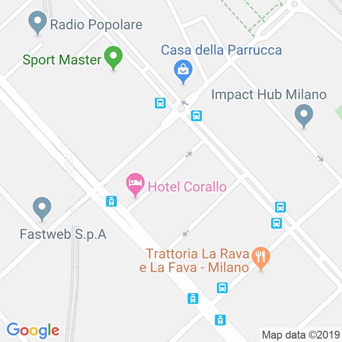 CAP di Via Cesena a Milano