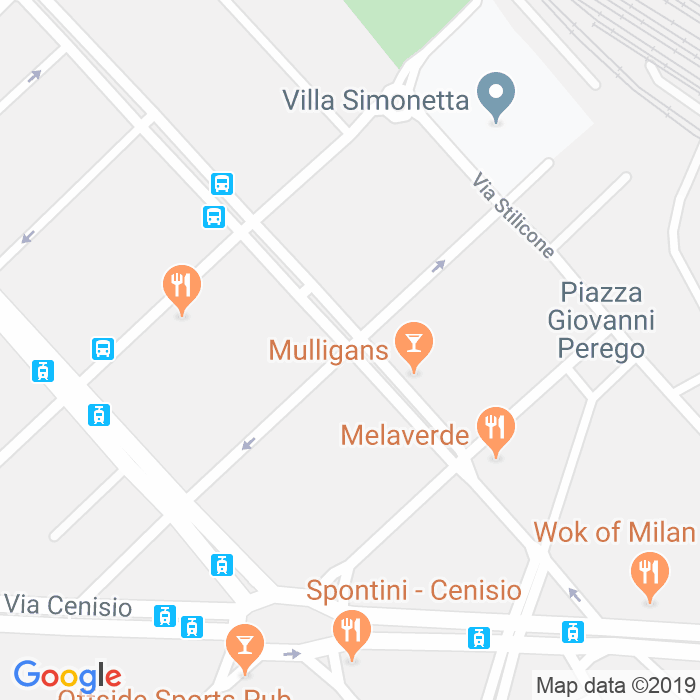 CAP di Via Domenico Cucchiari a Milano