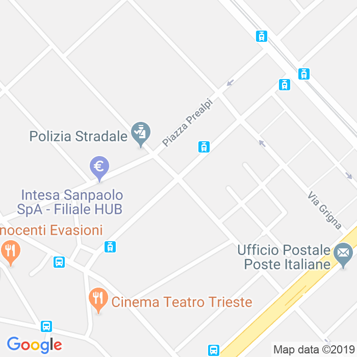 CAP di Via Masolino Da Panicale a Milano