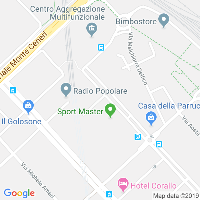 CAP di Via Riccardo Ceroni a Milano