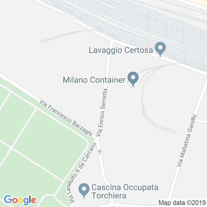 CAP di Via Enrico Serretta a Milano