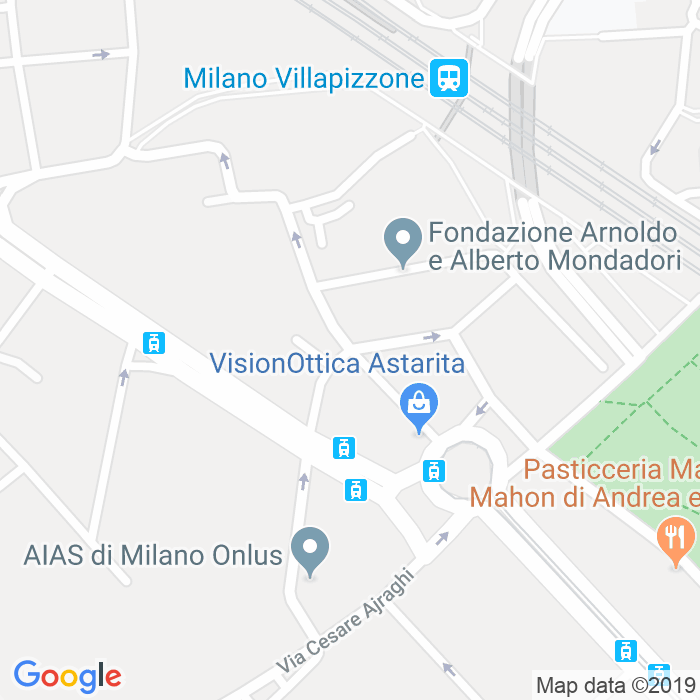 CAP di Via Grosseto a Milano