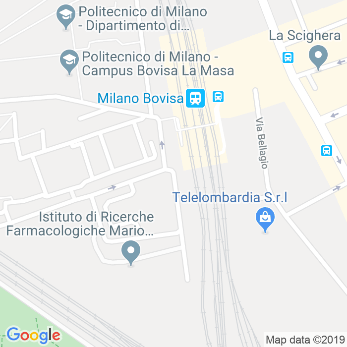 CAP di Via Paolo Mariani a Milano