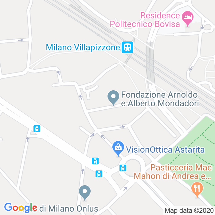 CAP di Via Riccione a Milano