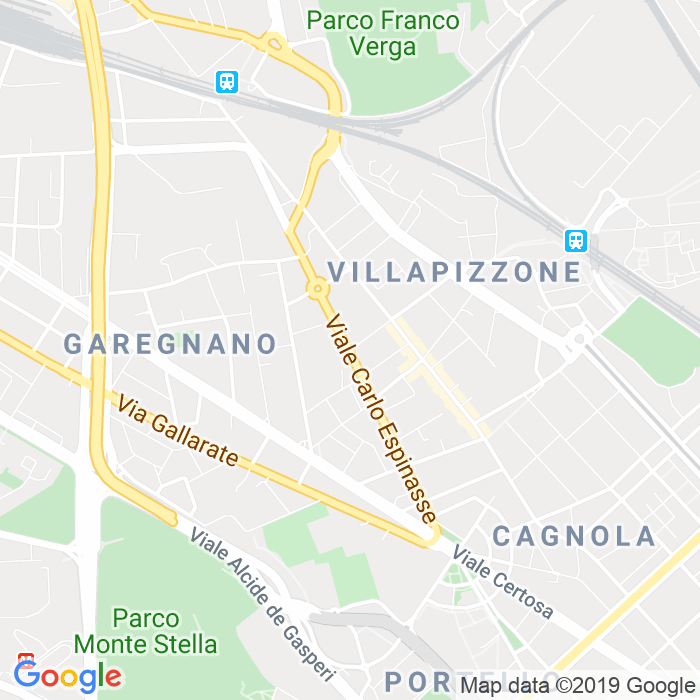 CAP di Viale Carlo Espinasse a Milano