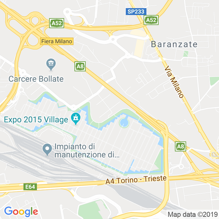 CAP di Via Cristina Belgioioso a Milano