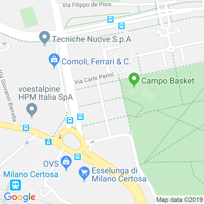 CAP di Via Don Francesco Beniamino Della Torre a Milano