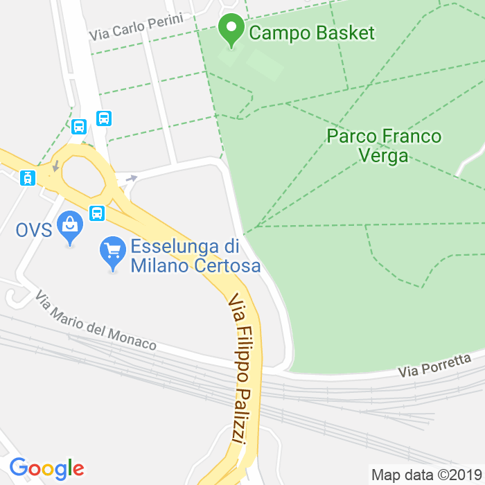 CAP di Via Giulio Confalonieri a Milano