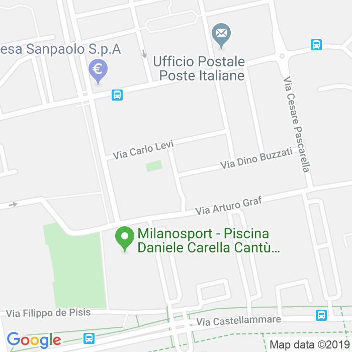 CAP di Via Ignazio Silone a Milano
