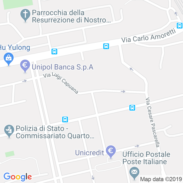 CAP di Via Luigi Capuana a Milano