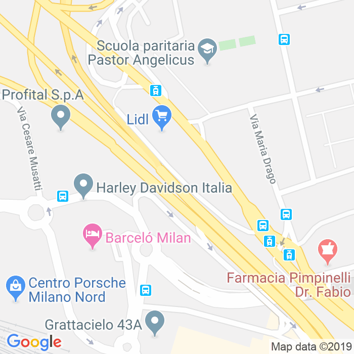 CAP di Via Tommaso Campanella a Milano