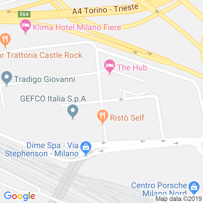 CAP di Via Tridentina a Milano