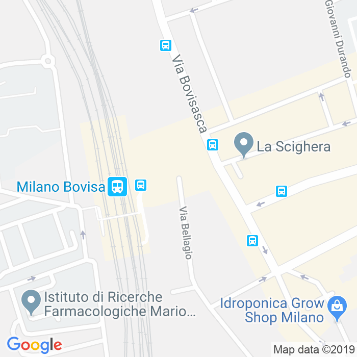 CAP di Piazza Emilio Alfieri a Milano