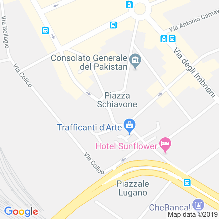 CAP di Piazza Schiavone a Milano