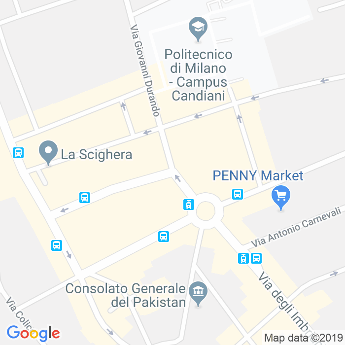 CAP di Via Angelo Brofferio a Milano