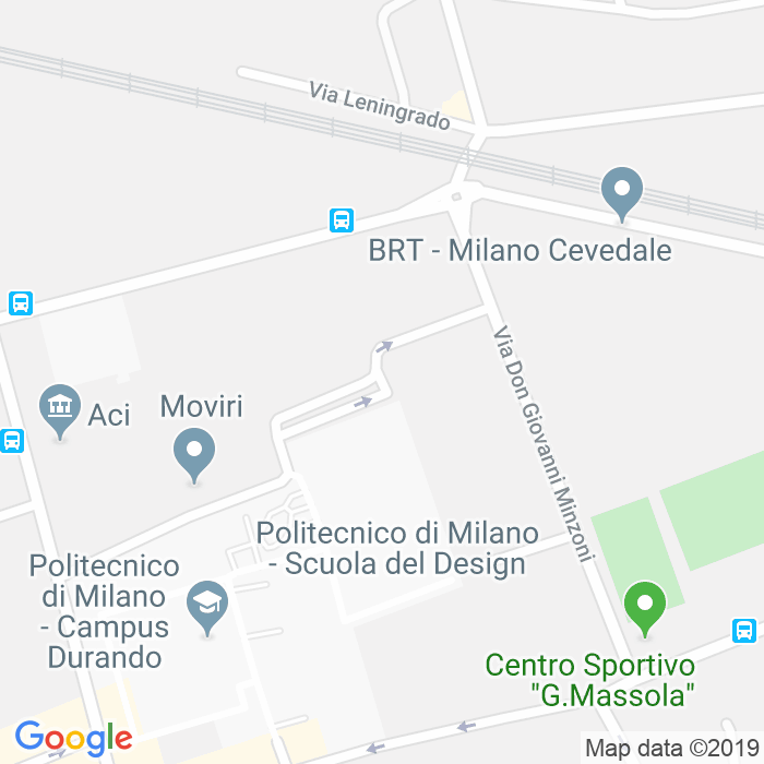 CAP di Via Simone Schiaffino a Milano