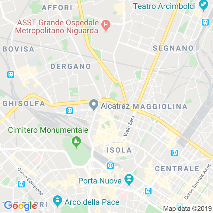 CAP di Piazza Giuseppe Pasolini a Milano